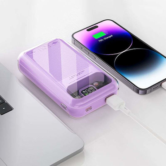 Acefast Sparkling Series Power Bank 20000mAh 30W Γκρι