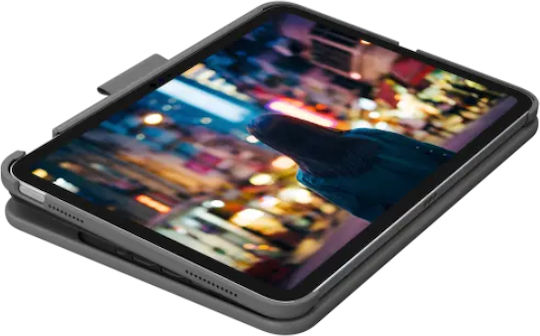 Logitech Slim Folio cu tastatură germană Flip Cover cu Tastatură