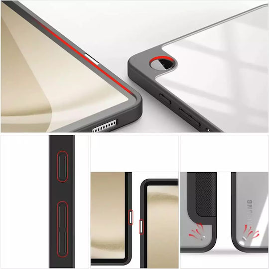 Dux Ducis Toby Flip Cover Μαύρη (Galaxy Tab A9)
