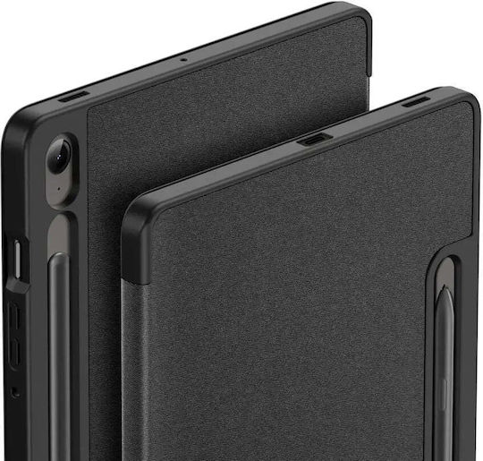 Dux Ducis Domo Flip Cover Schwarz Für Samsung Tab S9 FE+
