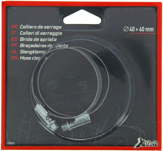 XLTech Schlauchklemme Ø40-60mm 2Stück 212024