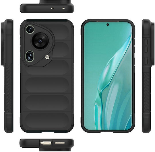 Techsuit Magic Back Cover Silicone Black (Huawei Pura 70 Ultra)