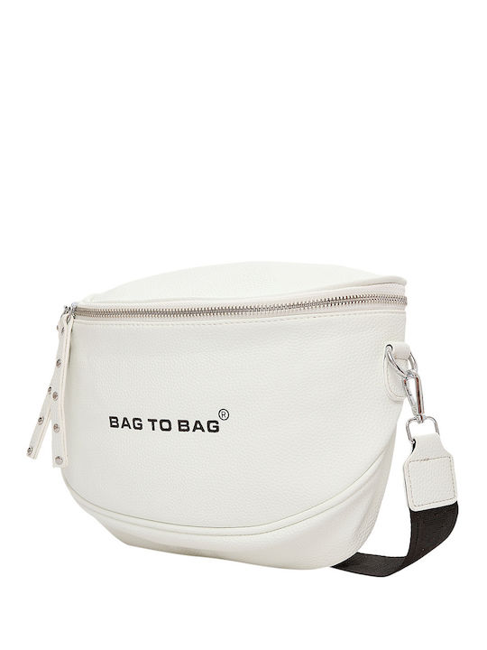 Bag to Bag Magazin online pentru femei Bum Bag pentru Talie Alb