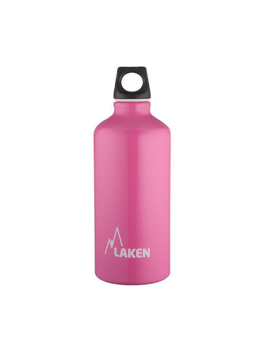 Laken Futura Wasserflasche Aluminium 600ml Rosa