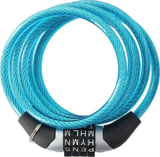 Dunlop Κλειδαριά Ποδηλάτου Κουλούρα Μπλε
