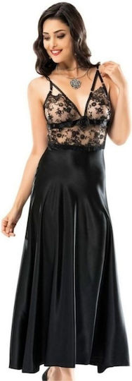 Moongirl 2080 Set Sexy cu Halat Black