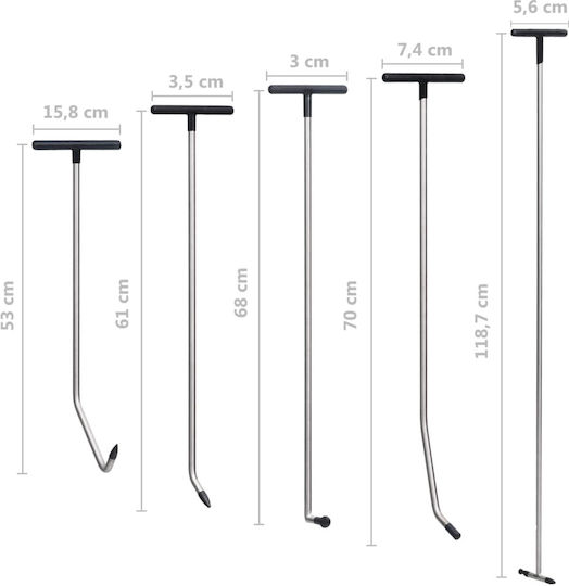 vidaXL for Car Dents 5pcs