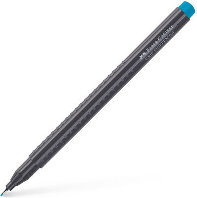 Faber-Castell Finepen Grip Design Marker 0.4mm Cobalt Turquoise