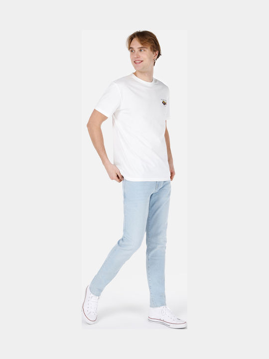 Pantaloni Jeans pentru Bărbați cu Croială Slim Blue