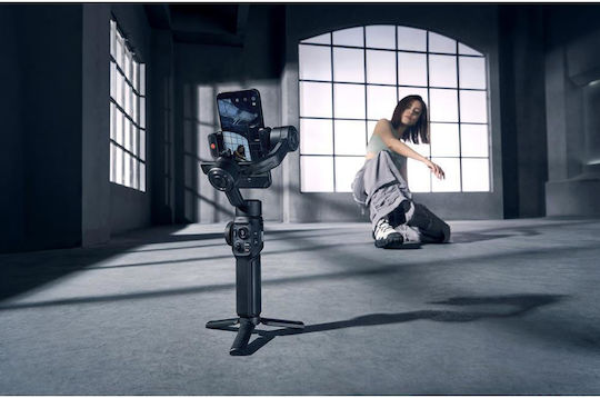 Zhiyun Smooth 5S AI Combo Phone Gimbal with 3 Axis Stabilization and 26 Operating Hours Black