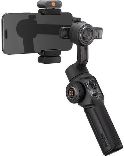 Zhiyun Smooth 5S AI Pro Phone Gimbal with 3 Axis Stabilization and 26 Operating Hours Transparent