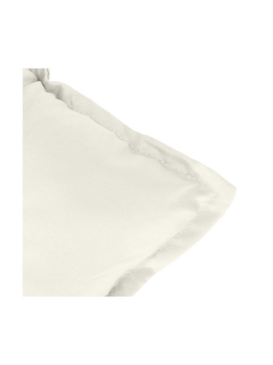 vidaXL Garden Bench Cushion with Backrest Beige 2pcs 50x120cm