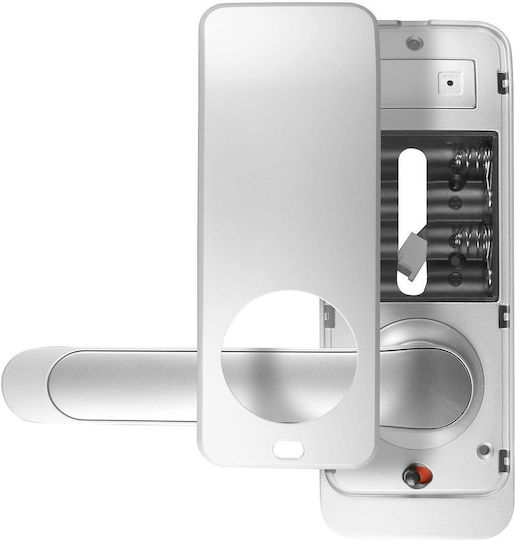 Eura Electronic Lock with RF Connectivity Silver