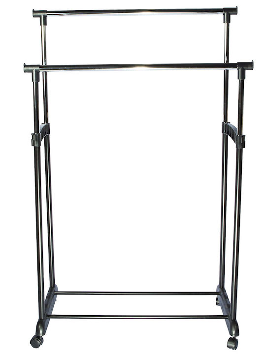 Cuier de podea Neagră 83x43x94cm
