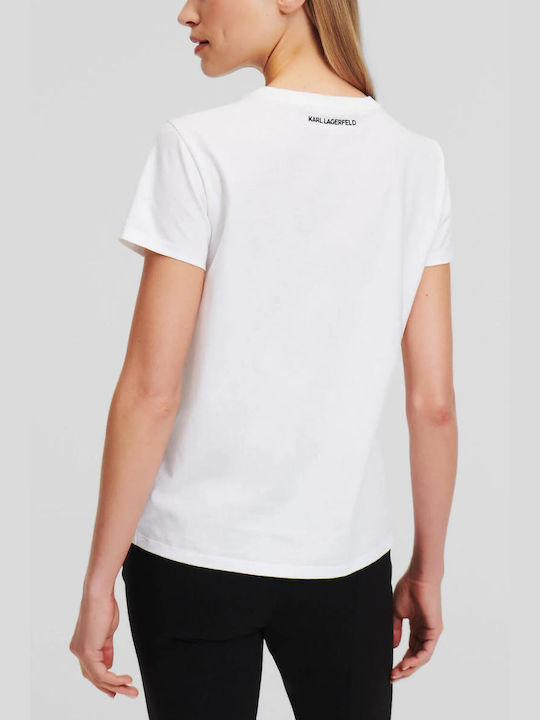 Karl Lagerfeld Γυναικείο T-shirt White