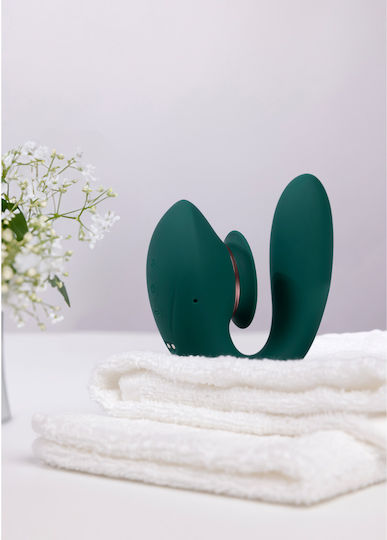 Twitch 3 Rechargeable Triple Stimulation Vibrator Green