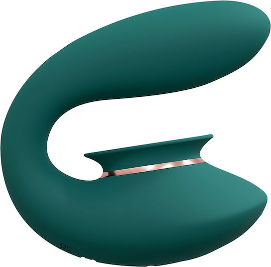 Twitch 3 Rechargeable Triple Stimulation Vibrator Green