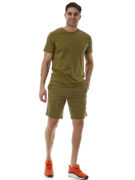 Admiral Men's Short Sleeve T-shirt Khaki