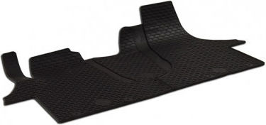 Umbrella Covorașe Față 2buc din Furtun pentru Volkswagen T5 / T6 2010-2015 Negre