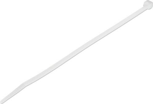 StarTech Plastic Cable Ties in White Color (1000 pcs) (CBMZT8NK)