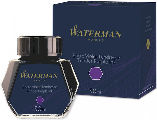 Waterman Ανταλλακτικό Μελάνι για Πένα Μωβ 50ml