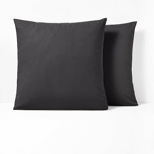 La Redoute Interieurs Dekorativer Kissenbezug Schwarzes 63x63cm