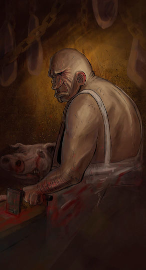 Slickhaven Балсам Грижа за брада Greasy Butcher 60мл