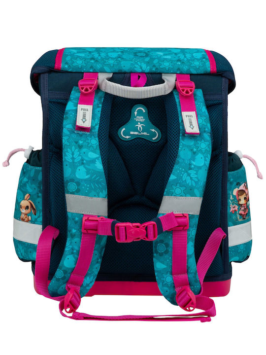Belmil Owl Classy Ghiozdan de Spate pentru Școala Primară Multicolor 19 Litri