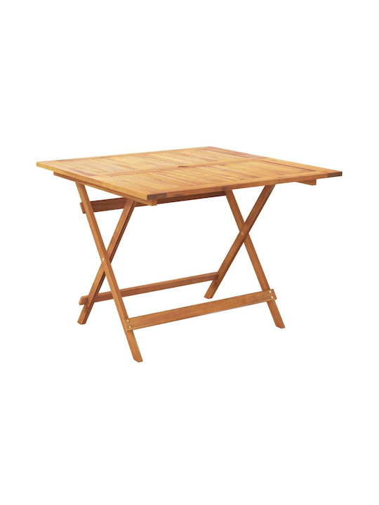 Set Sala De Mese Pentru Exterior 5 Piese Albastre/Albe Cu Perne