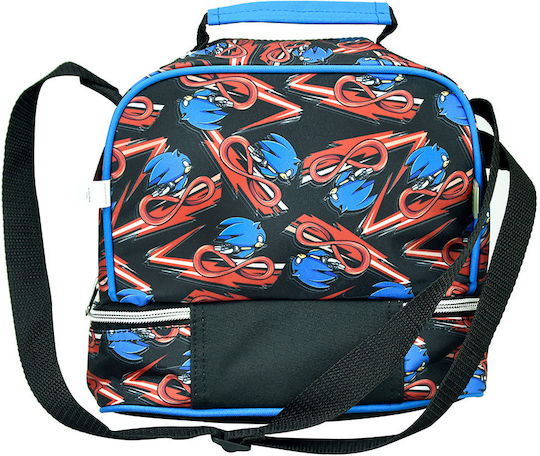 Gim School Insulated Shoulder Lunch Bag 4.5lt Blue 20 x 15 x 21cm
