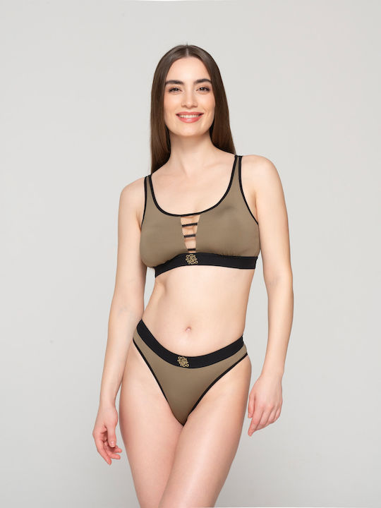 Luna Femei Atletic Sutien sport Green