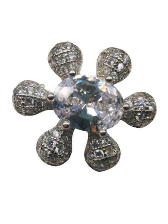 Brosa Silber 925 Blume