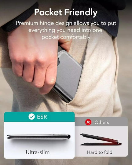 ESR MagSafe Θήκη Καρτών HaloLock Natural Titanium