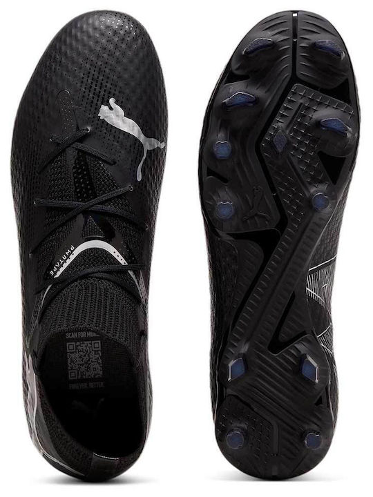 Puma Future 7 Pro FG/AG Înalt Pantofi de Fotbal cu crampoane Negre