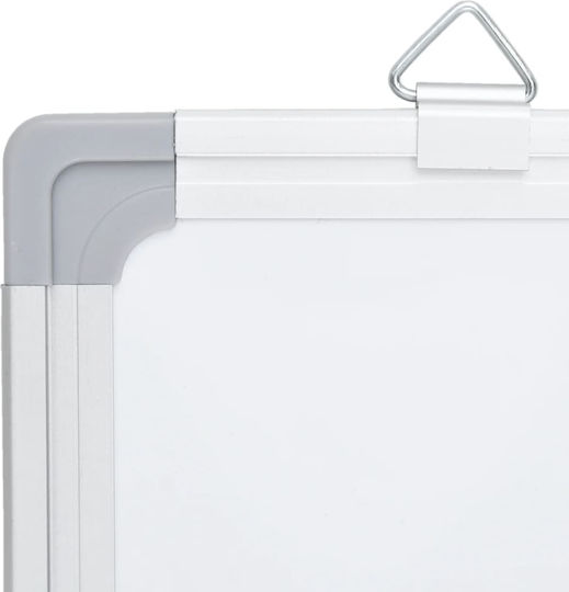 vidaXL Magnetic Hanging Dry Erase Board 100x100cm