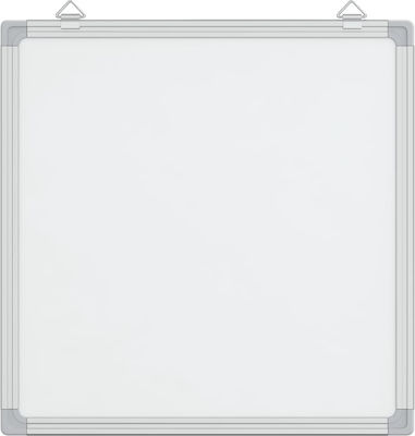 vidaXL Magnetic Hanging Dry Erase Board 40x40cm