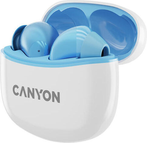 Canyon TWS-5 In-ear Bluetooth Handsfree Earphones with Charging Case Blue
