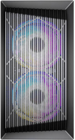 1STPLAYER BS-2 Gaming Mini Tower Κουτί Υπολογιστή με Πλαϊνό Παράθυρο Μαύρο