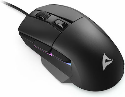 Sharkoon SGM35 RGB Gaming Gaming Maus 6400 DPI Schwarz