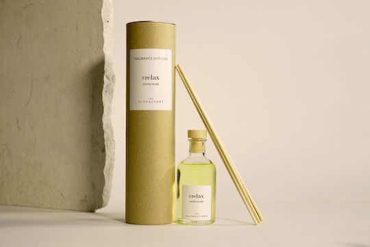 Αρωματικό Χώρου Στικς 100ml White Musk Relax Diffuser Olphactory