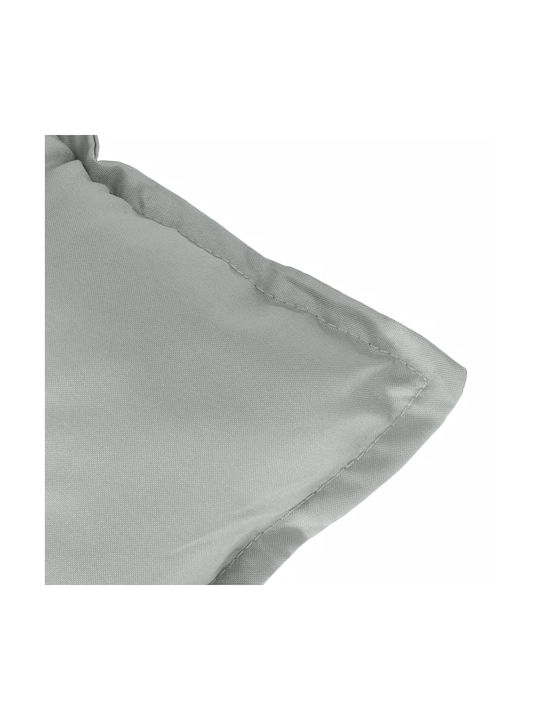vidaXL Perna Scaunului De Grădină Cu Spătar Gri Deschis 2 Bucăți 50x120cm