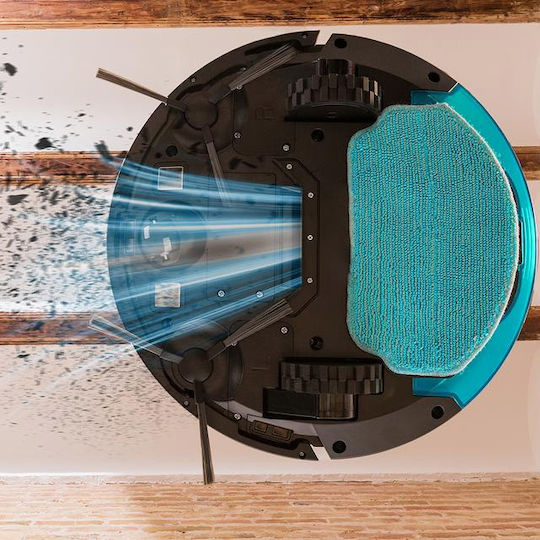 Cecotec Conga 999 Map X-Treme Robot Vacuum Cleaner with Smart Navigation & 2000Pa Suction Power Black