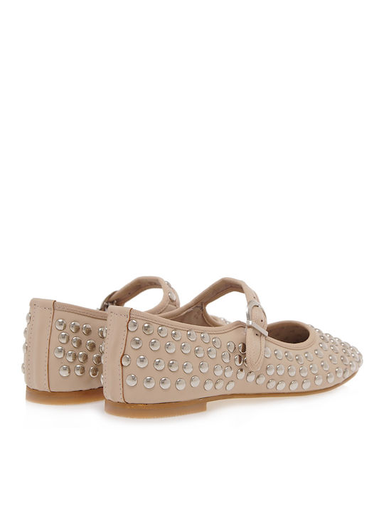 Damen Ballerinas in Beige Farbe T128B4031660