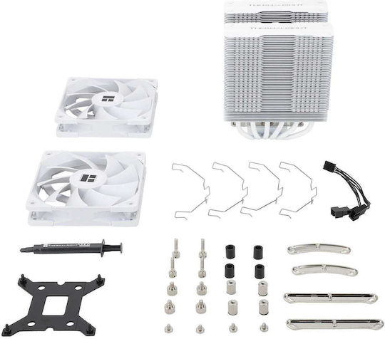 Thermalright Peerless Assassin 120 Dual Fan CPU Cooling for AM4/AM5/1200/115x/1700 Socket White
