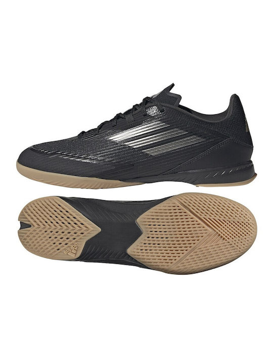 Adidas F50 League IN Niedrig Fußballschuhe Halle Schwarz