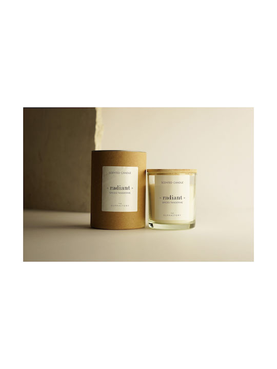 Ambientair Aromatic Candle in Jar with Rose Perfume 200g