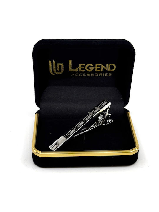 Legend Accessories Silver Tie Clip Silver