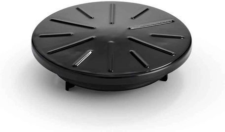LotusGrill Electric Stainless Steel Fondue Pot Brown 15x15x15cm