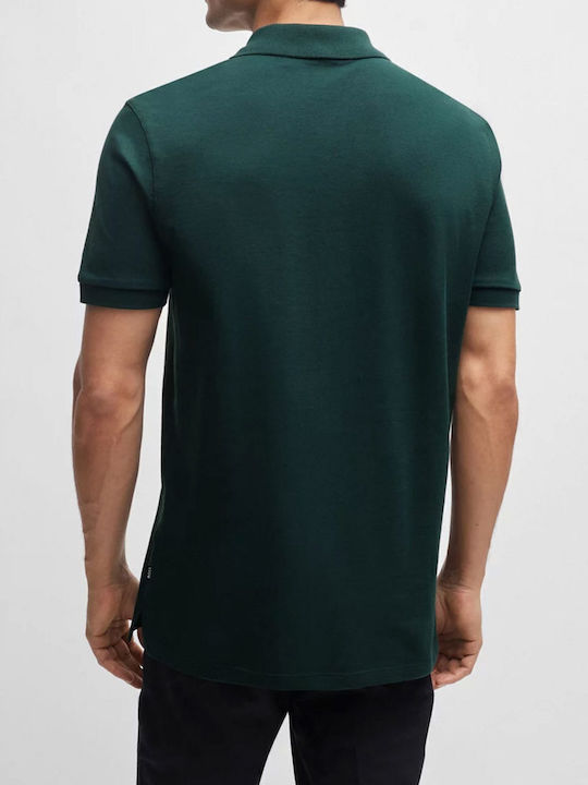 Pallas Polo Short Sleeve Blouse Green