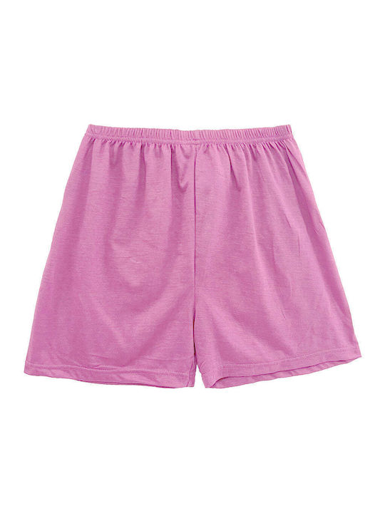 Women's Cotton 3-Piece Pyjama Set Shorts Pants Long Gp-60428